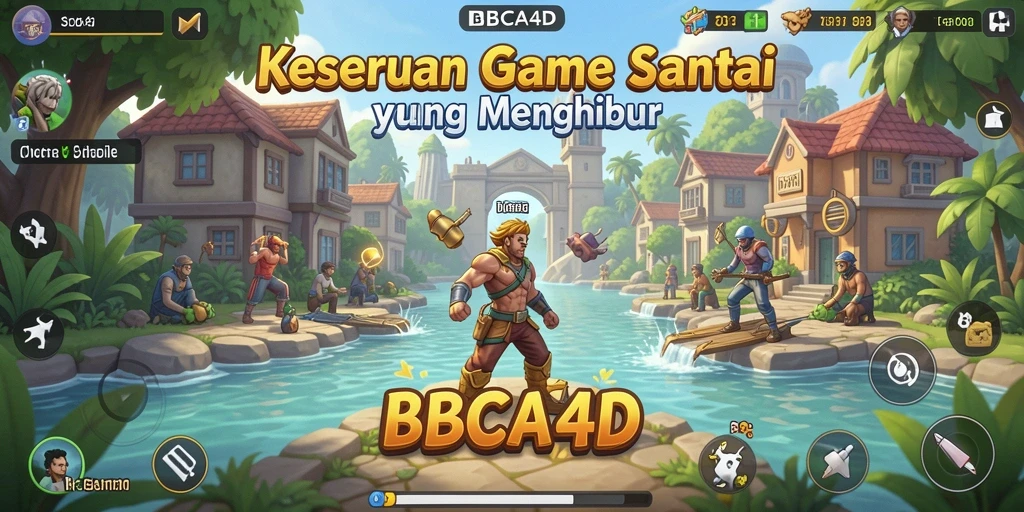 Tampilan menarik dari gameplay BBCA4D yang menghibur.