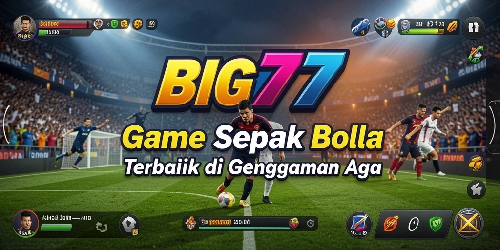 Tangkapan layar gameplay <strong>BIG77</strong> yang memukau dengan aksi sepak bola nyata.