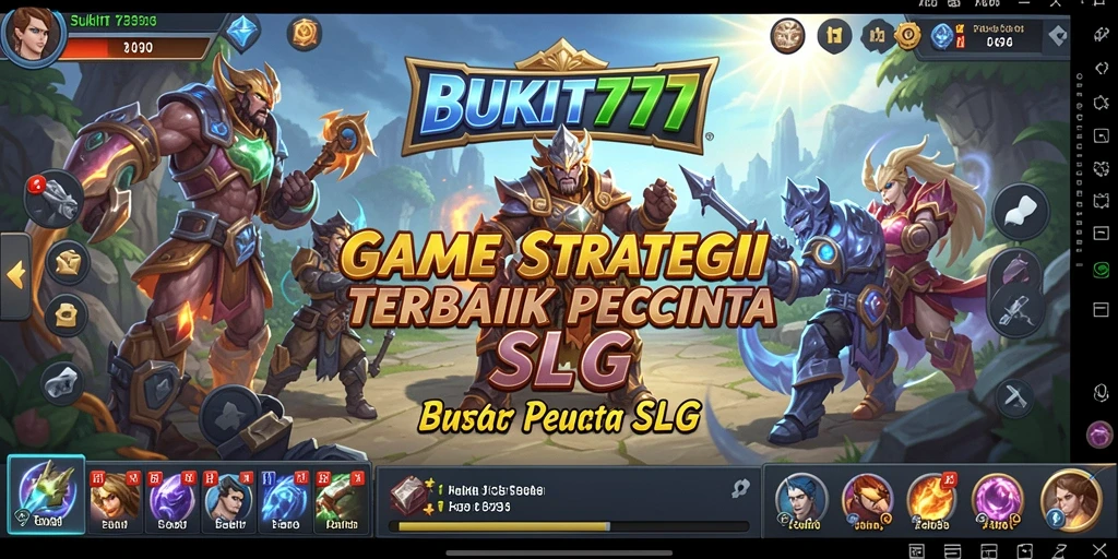 Tampilan gameplay SLG yang menarik dan mengasyikkan.