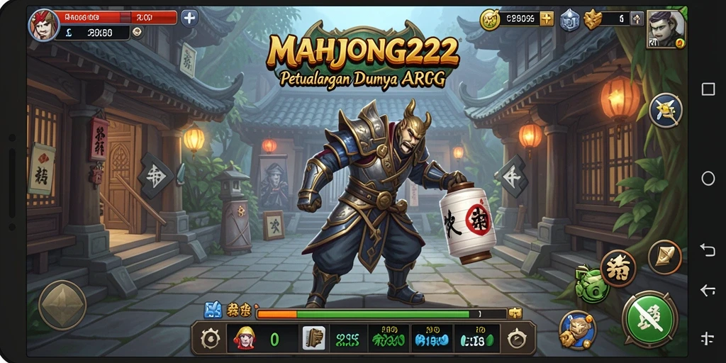 Screenshot gameplay ARPG yang mendebarkan di MAHJONG222.