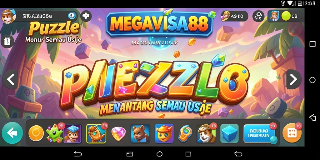 Tampilan gameplay MEGAVISA88 yang menarik dan menantang.