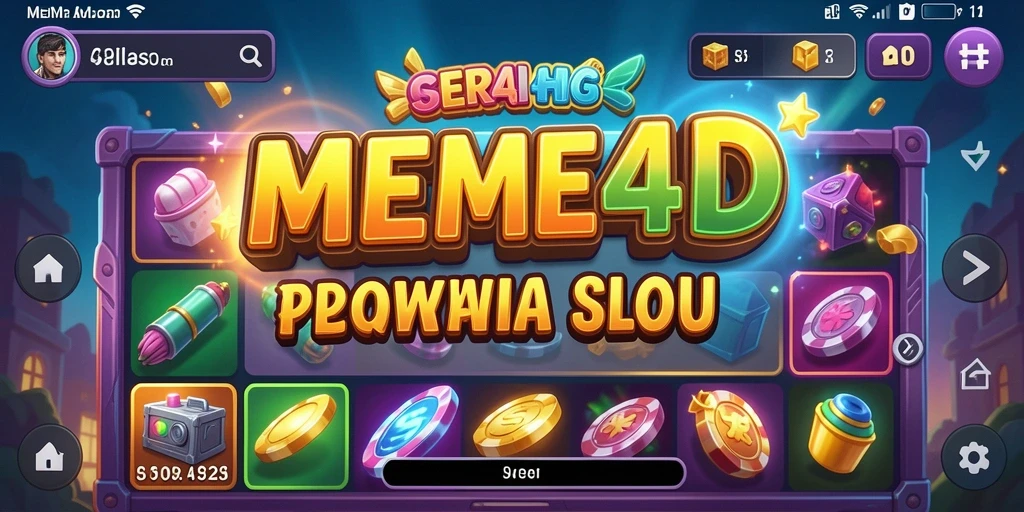 Tampilan gameplay menarik dan mengasyikkan di MEME4D.