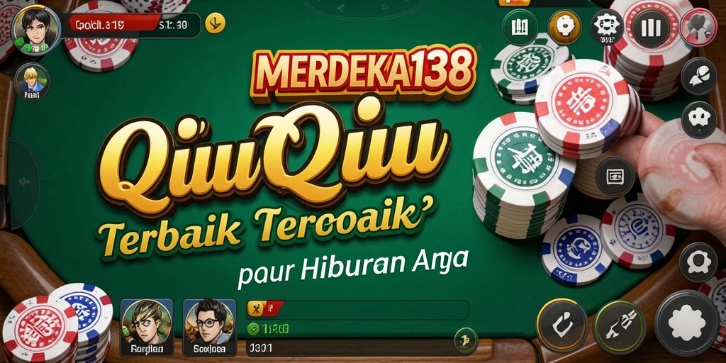 Tampilan gameplay seru dari MERDEKA138 yang menampilkan QiuQiu.