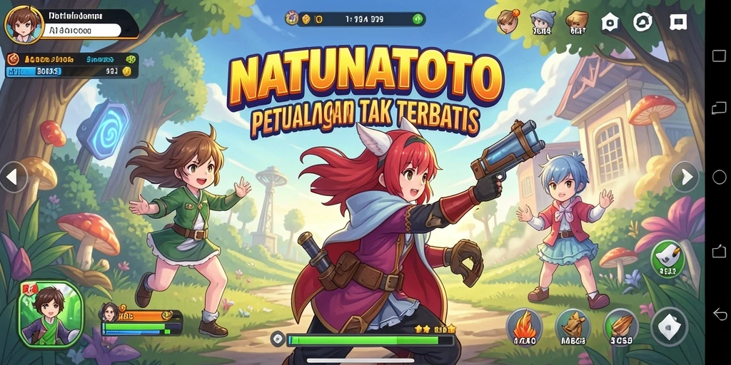 Gameplay seru dengan grafik anime yang menakjubkan.