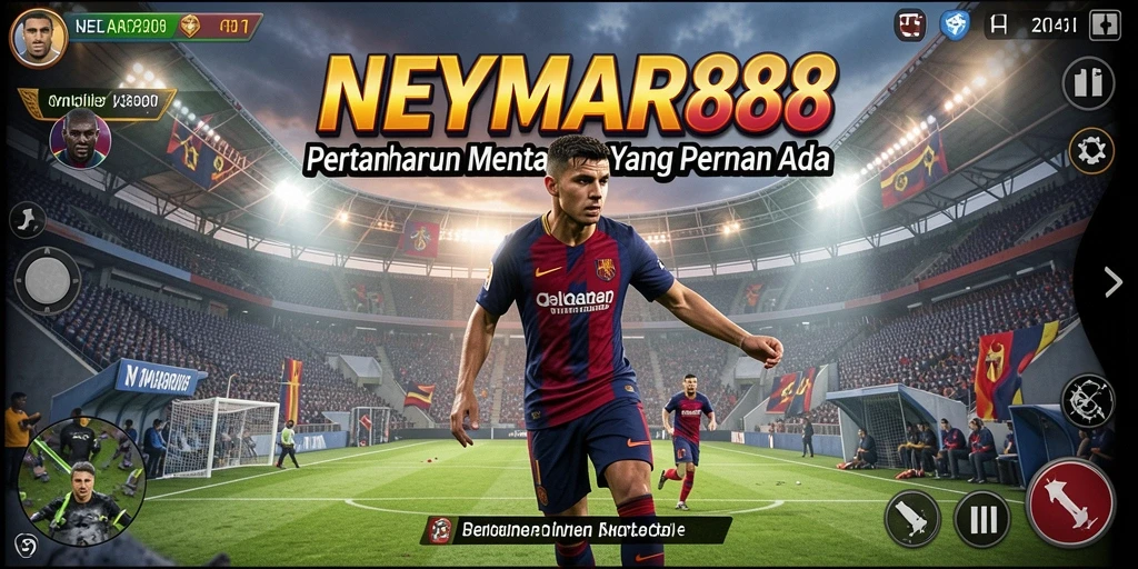 Screenshots gameplay NEYMAR88 yang menunjukkan aksi Tower Defense yang mendebarkan.