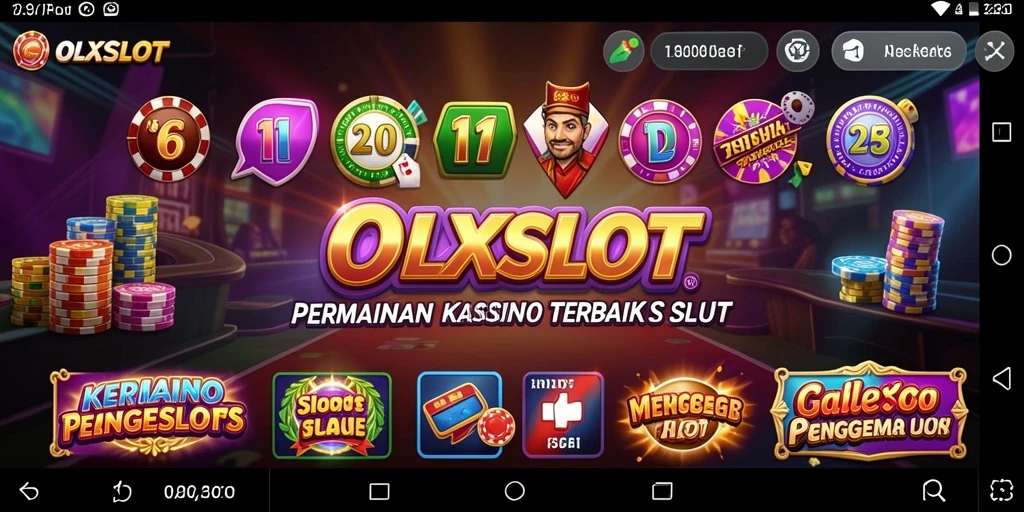 Screenshot menampilkan gameplay seru di OLXSLOT.