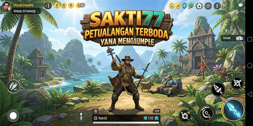 Gameplay SAKTI77 yang menampilkan dunia terbuka yang luas.