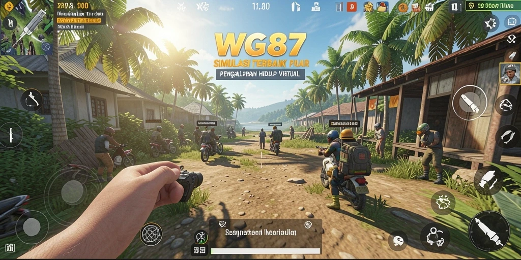 Tangkapan layar WG87 menampilkan gameplay simulasi yang menarik dan interaktif.
